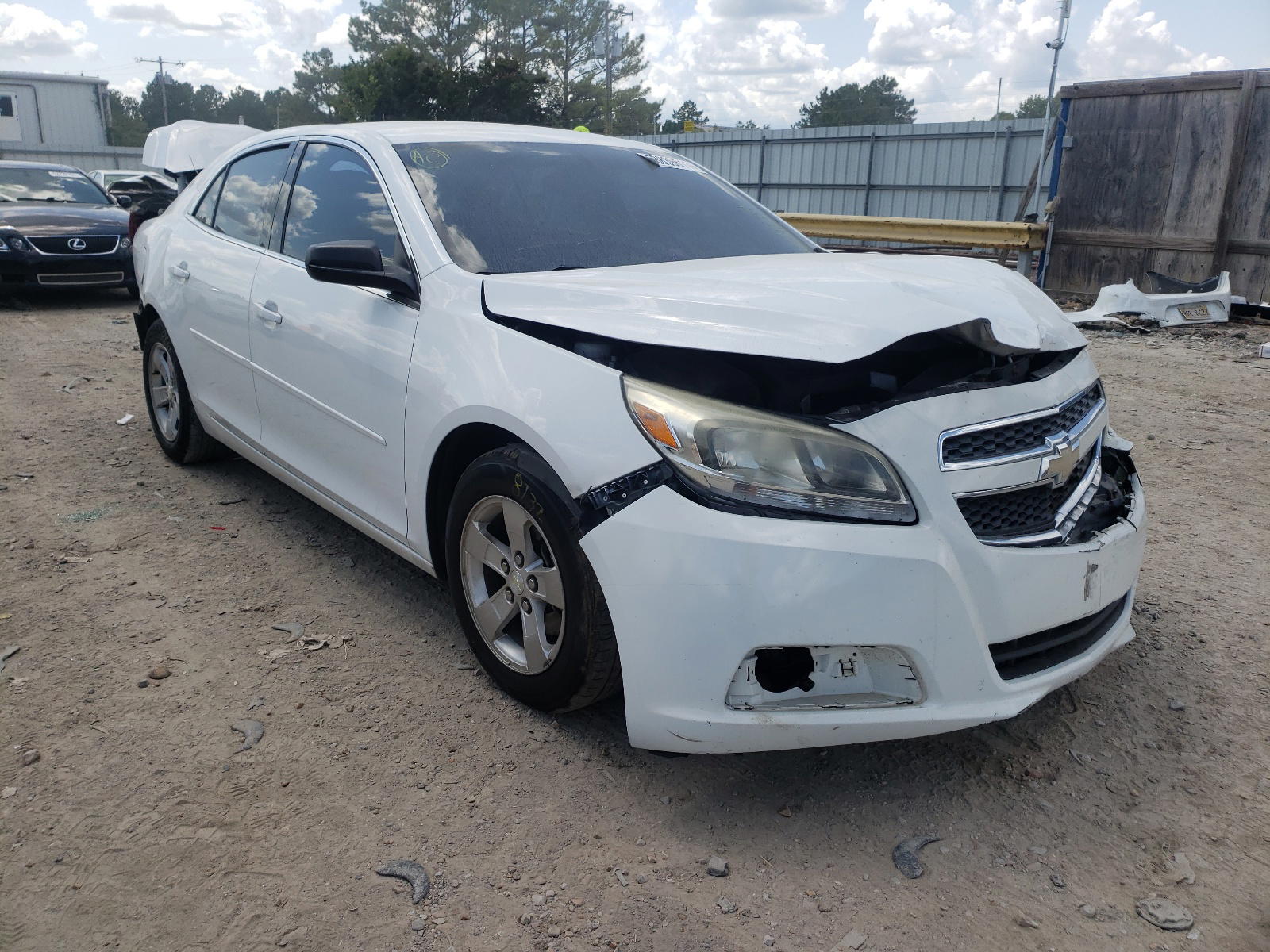 CHEVROLET MALIBU LS 2013 with VIN 1G11B5SA4DF235286 - Photo from auction