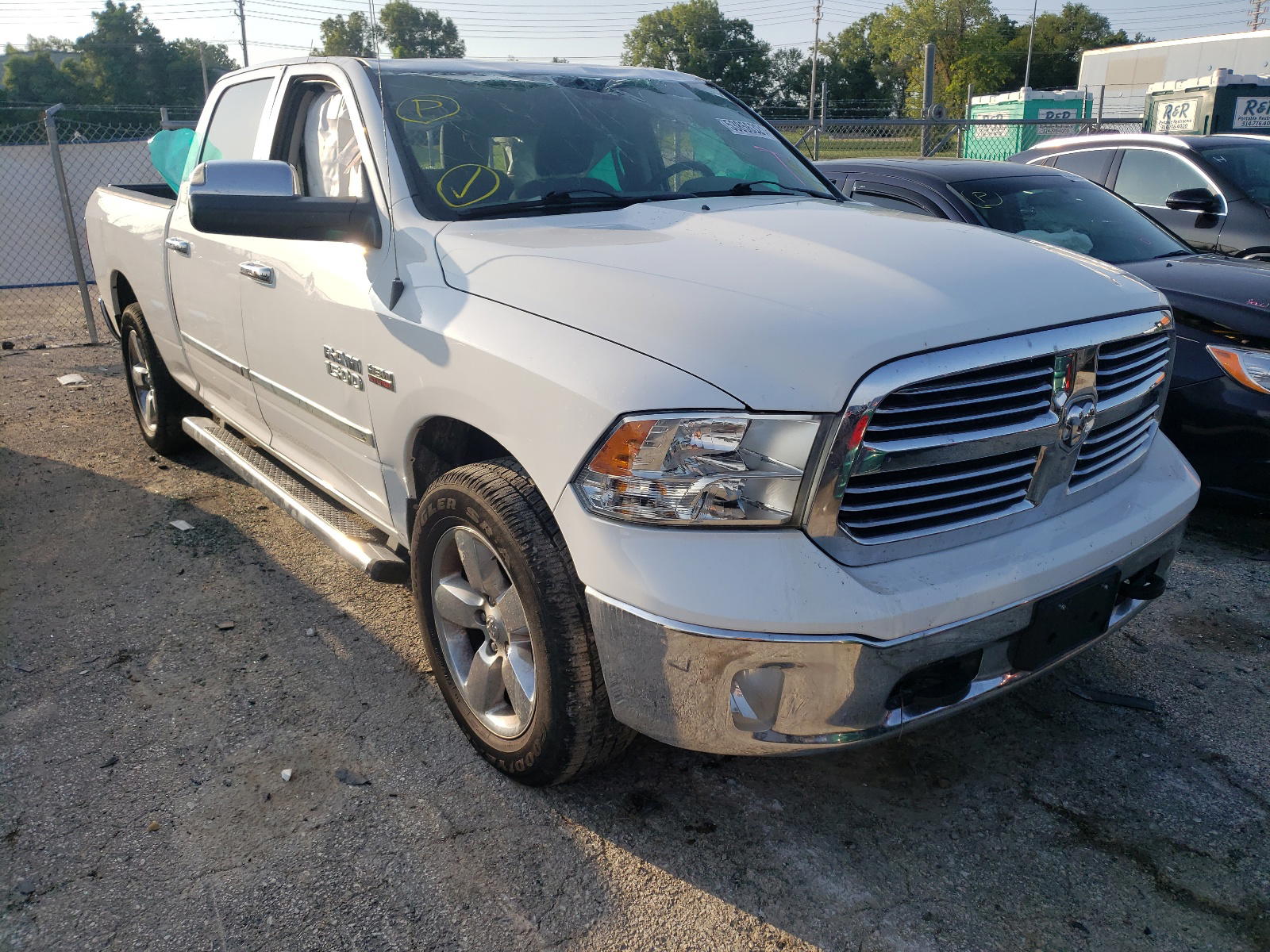 RAM 1500 SLT 2015 with VIN 1C6RR7TT7FS635815 - Photo from auction