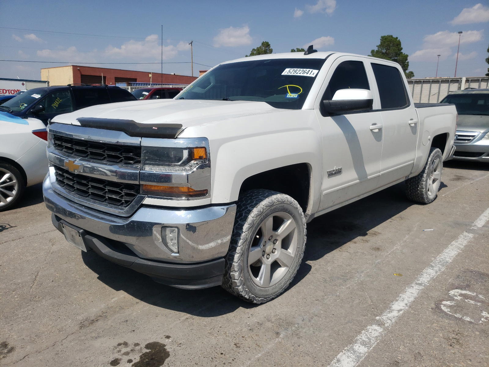 Photo 2 from auction – 2017 CHEVROLET SILVERADO with VIN 3GCPCREC2HG299477