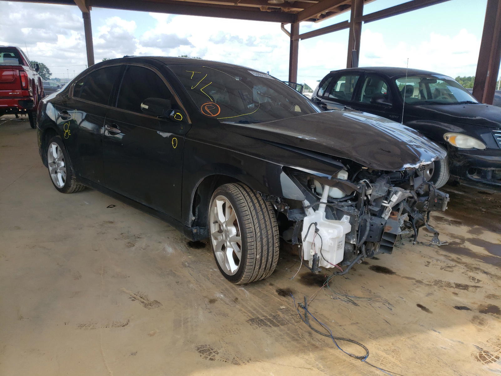 NISSAN MAXIMA S 2013 with VIN 1N4AA5AP7DC824338 - Photo from auction