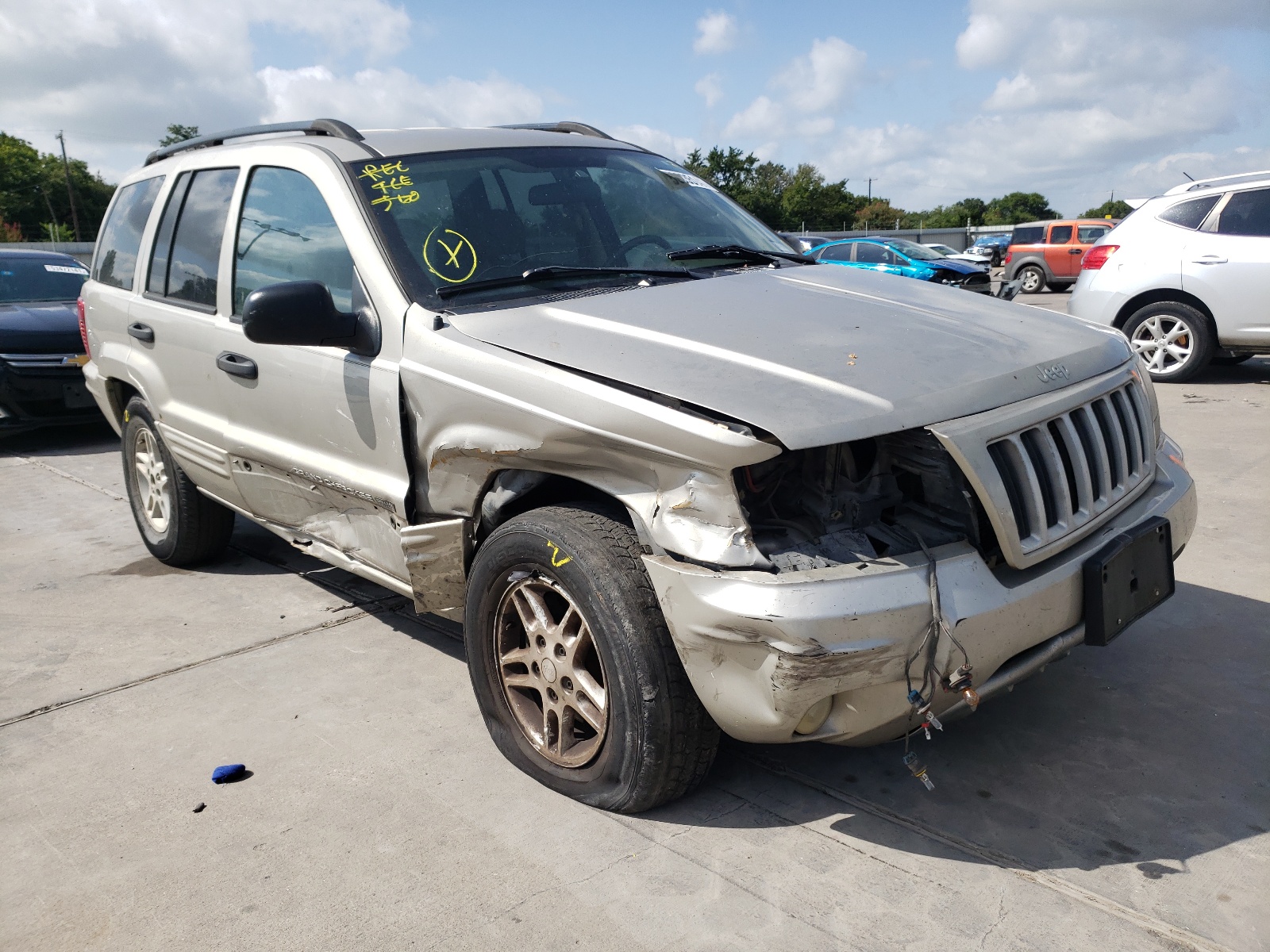 Photo 1 from auction – 2004 JEEP GRAND CHER with VIN 1J4GW48S04C321075
