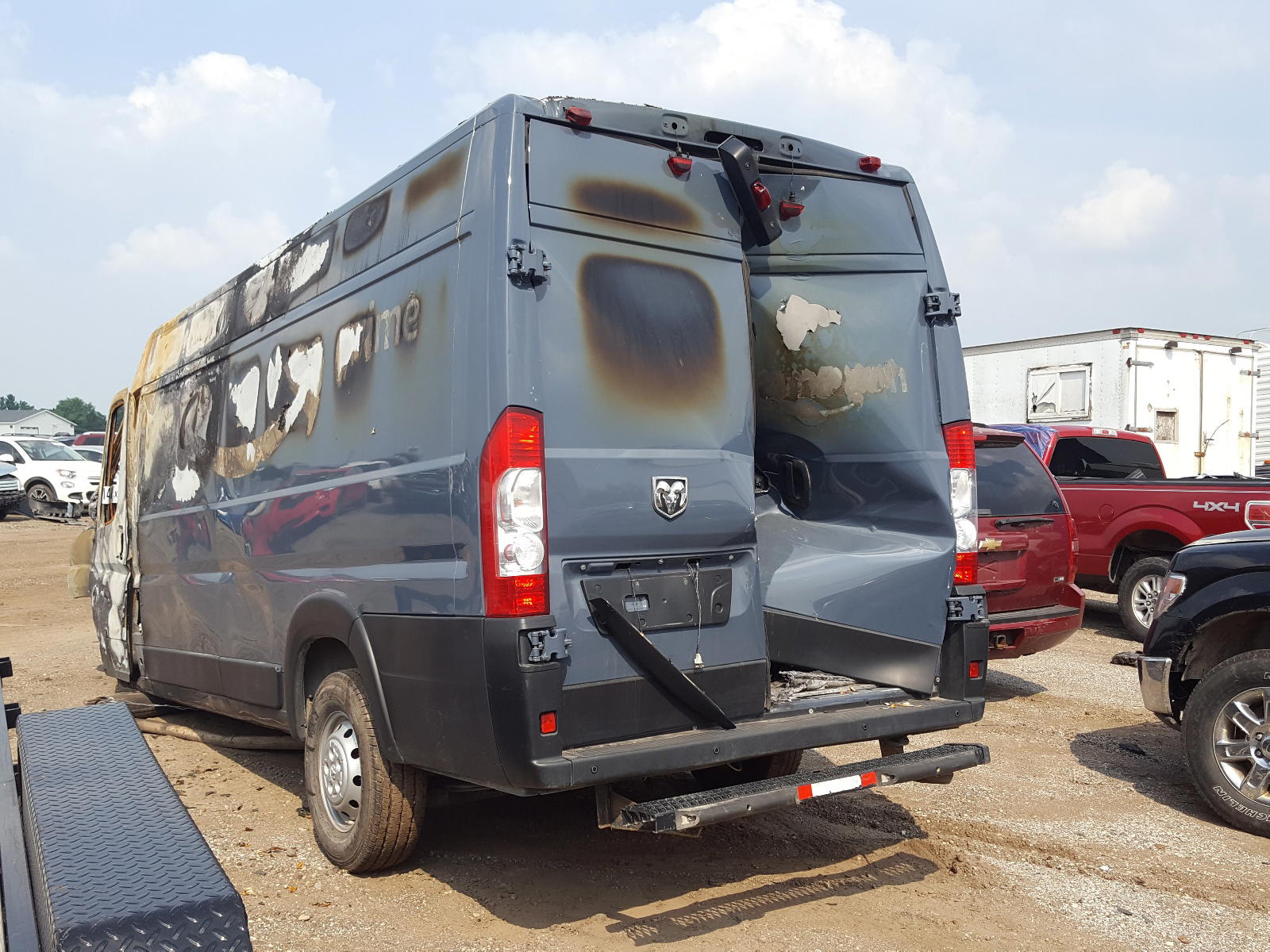Photo 3 from auction – 2019 RAM PROMASTER with VIN 3C6URVJG5KE564499