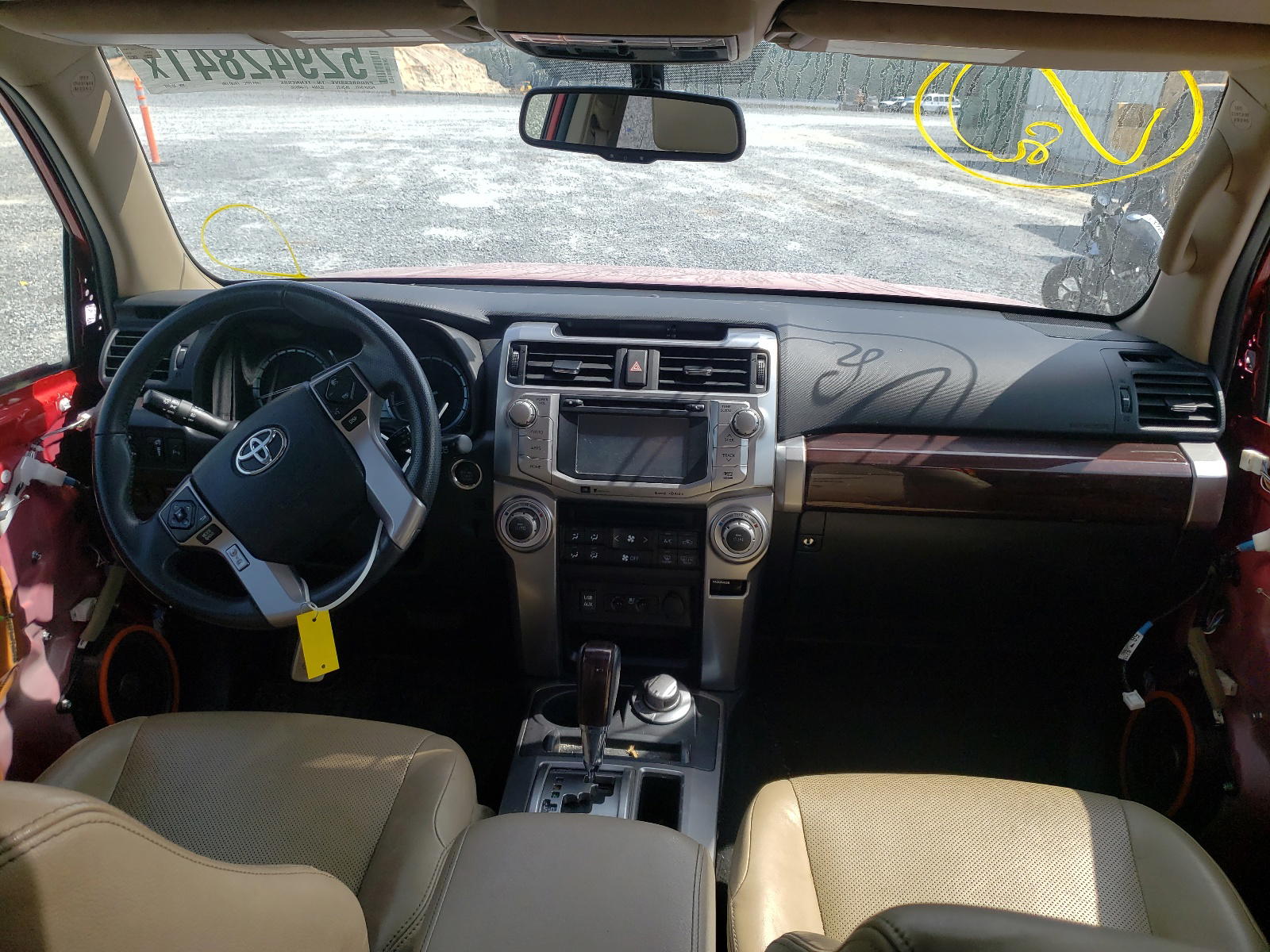 Photo 5 from auction – 2016 TOYOTA 4RUNNER SR with VIN JTEBU5JR7G5301008