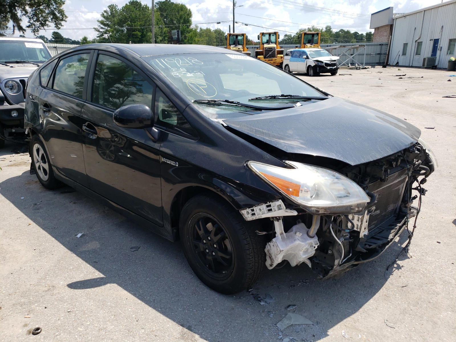TOYOTA PRIUS 2014 with VIN JTDKN3DU7E0377151 - Photo from auction