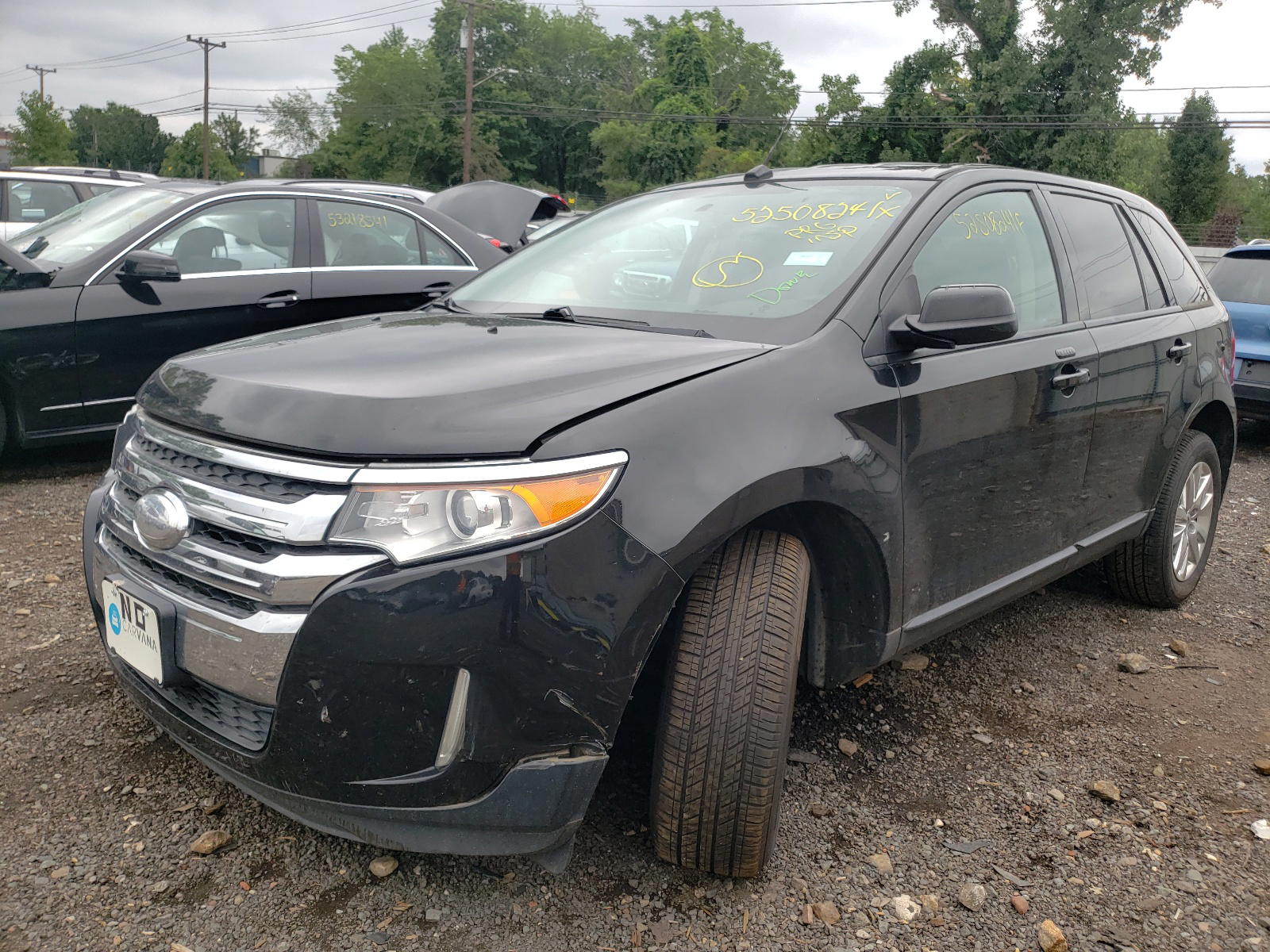 Photo 2 from auction – 2013 FORD EDGE SEL with VIN 2FMDK3JC2DBE10773
