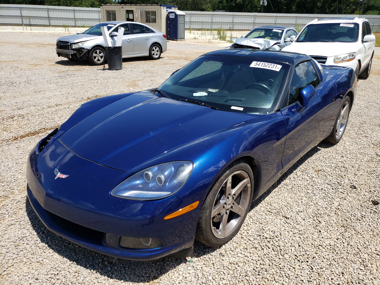 Photo 2 from auction – 2007 CHEVROLET CORVETTE with VIN 1G1YY26U975118121