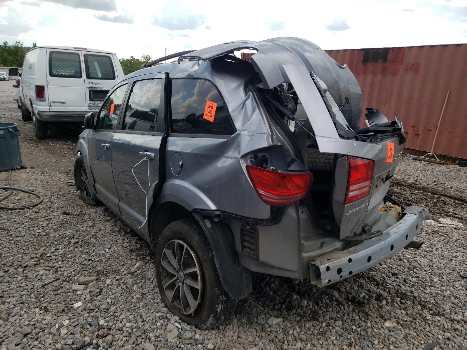 Photo 3 from auction – 2018 DODGE JOURNEY SE with VIN 3C4PDCAB5JT241416