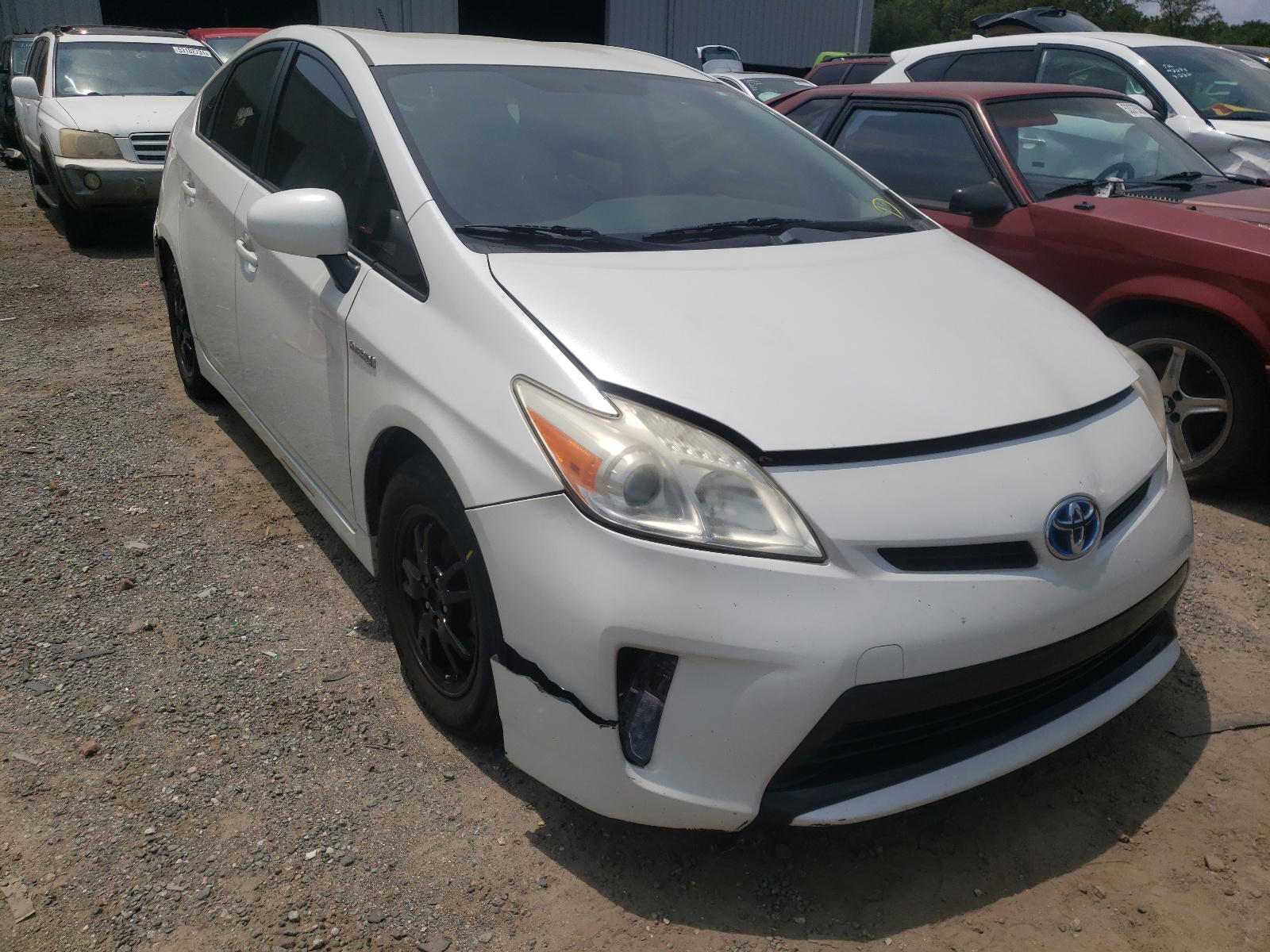 TOYOTA PRIUS 2013 with VIN JTDKN3DU8D0350071 - Photo from auction