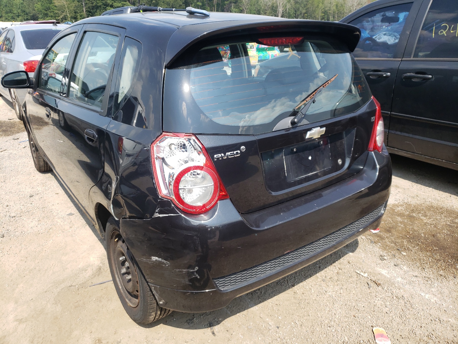 Photo 3 from auction – 2009 CHEVROLET AVEO LS with VIN KL1TD66E99B331594