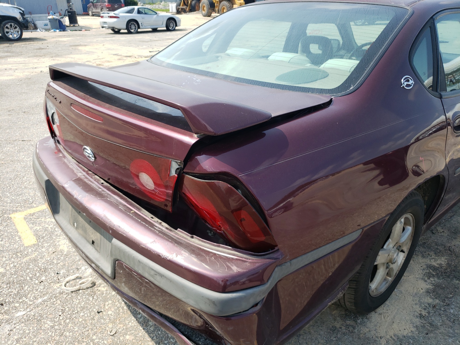 Photo 9 from auction – 2003 CHEVROLET IMPALA LS with VIN 2G1WH52K339332533