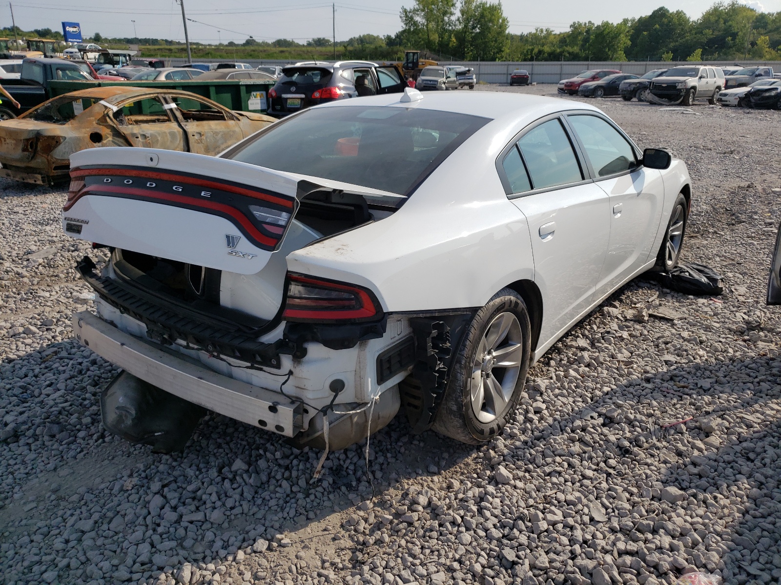 Photo 4 from auction – 2017 DODGE CHARGER SX with VIN 2C3CDXHG7HH537455
