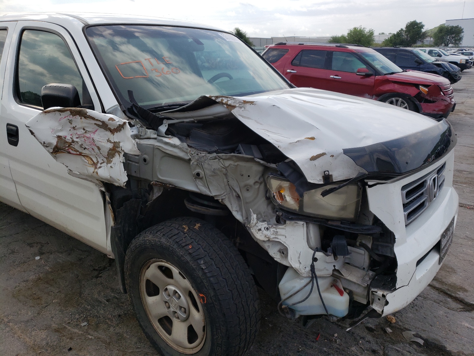 Photo 9 from auction – 2006 HONDA RIDGELINE with VIN 2HJYK16276H552980