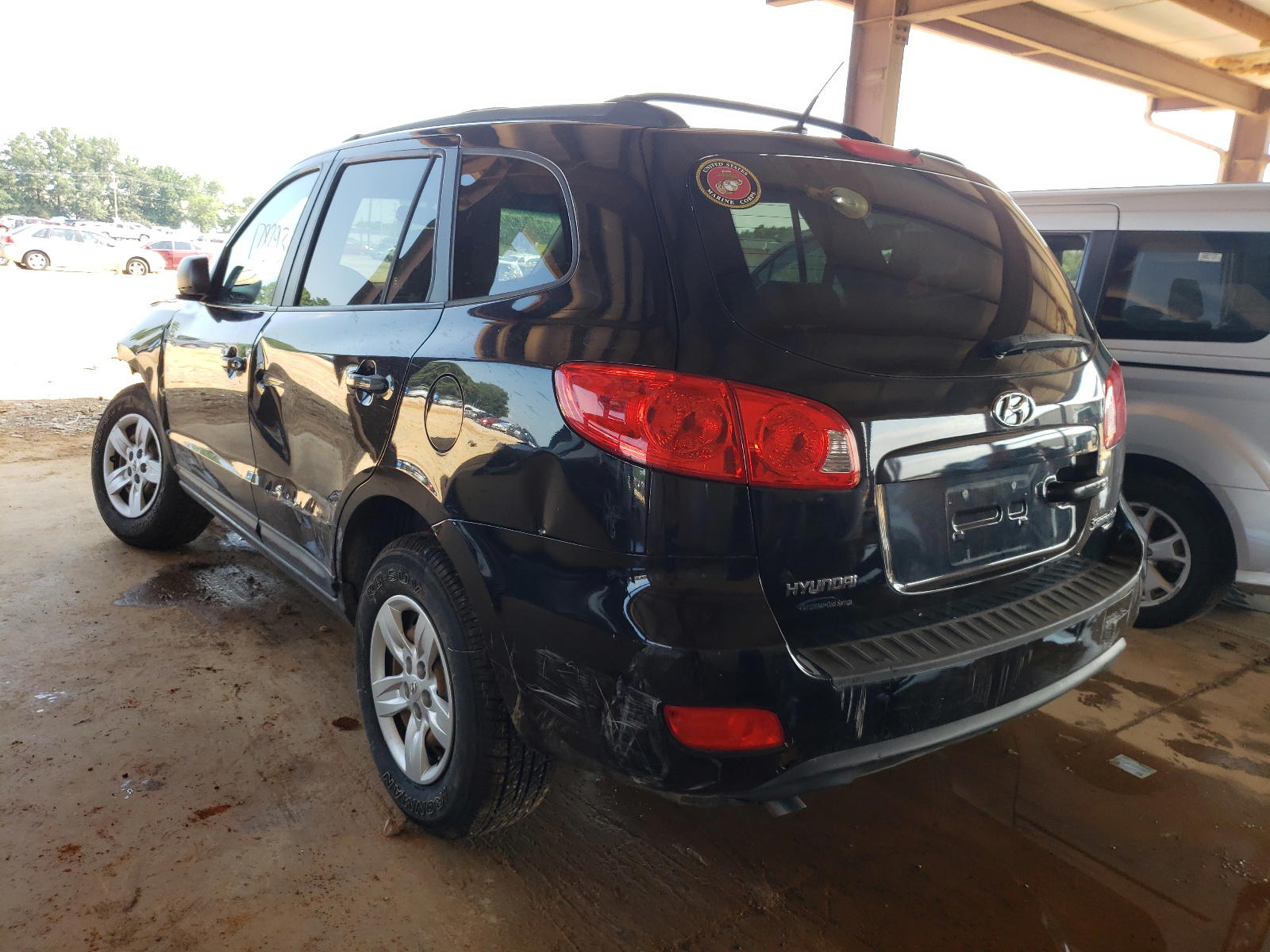 Photo 3 from auction – 2009 HYUNDAI SANTA FE G with VIN 5NMSG73D19H296350