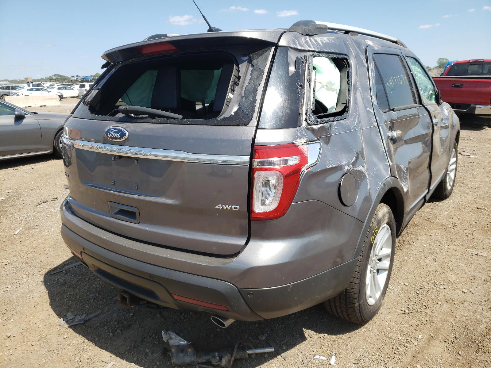 Photo 4 from auction – 2013 FORD EXPLORER X with VIN 1FM5K8D86DGA14170