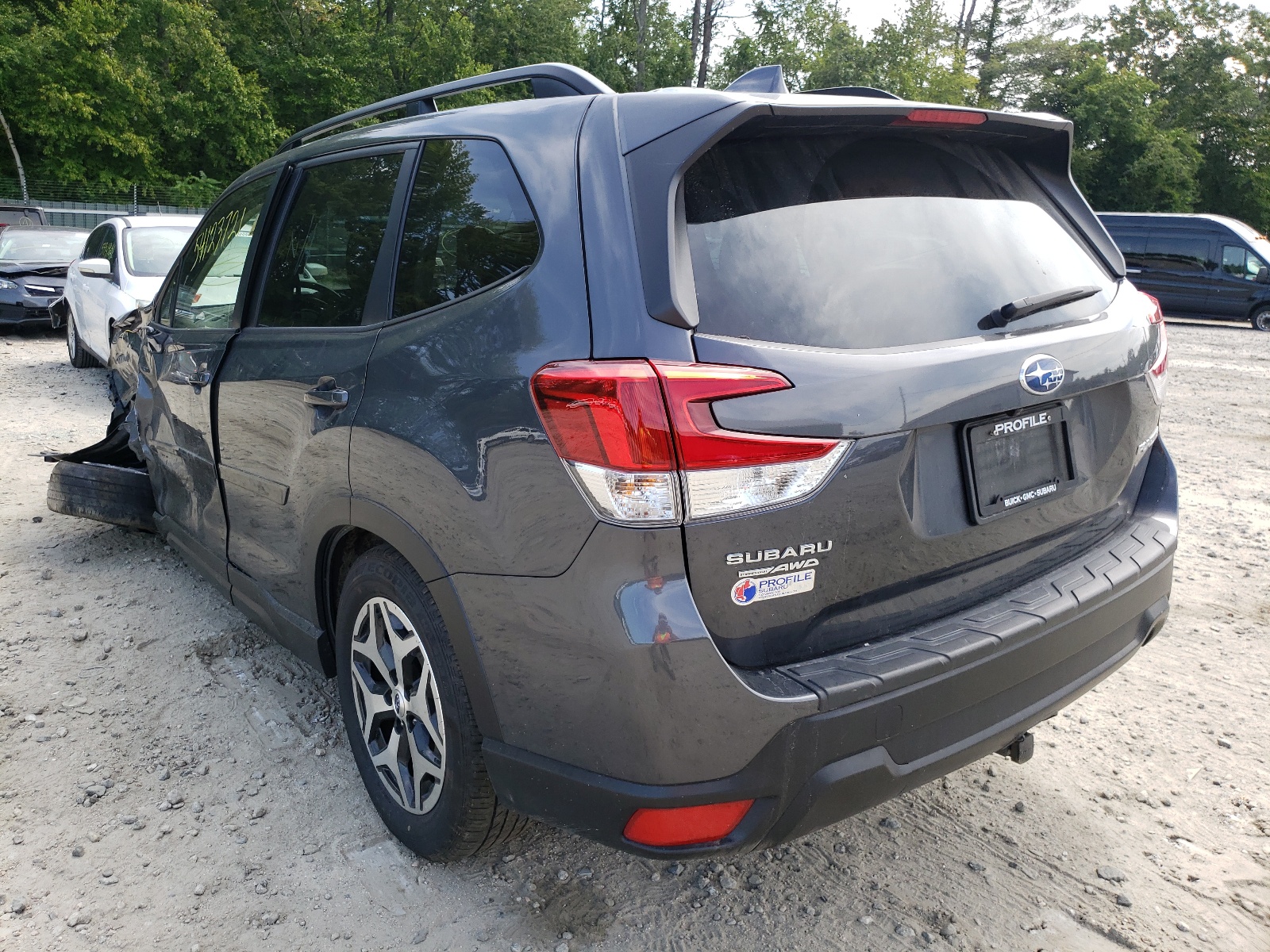 Photo 3 from auction – 2020 SUBARU FORESTER P with VIN JF2SKAGC5LH504012