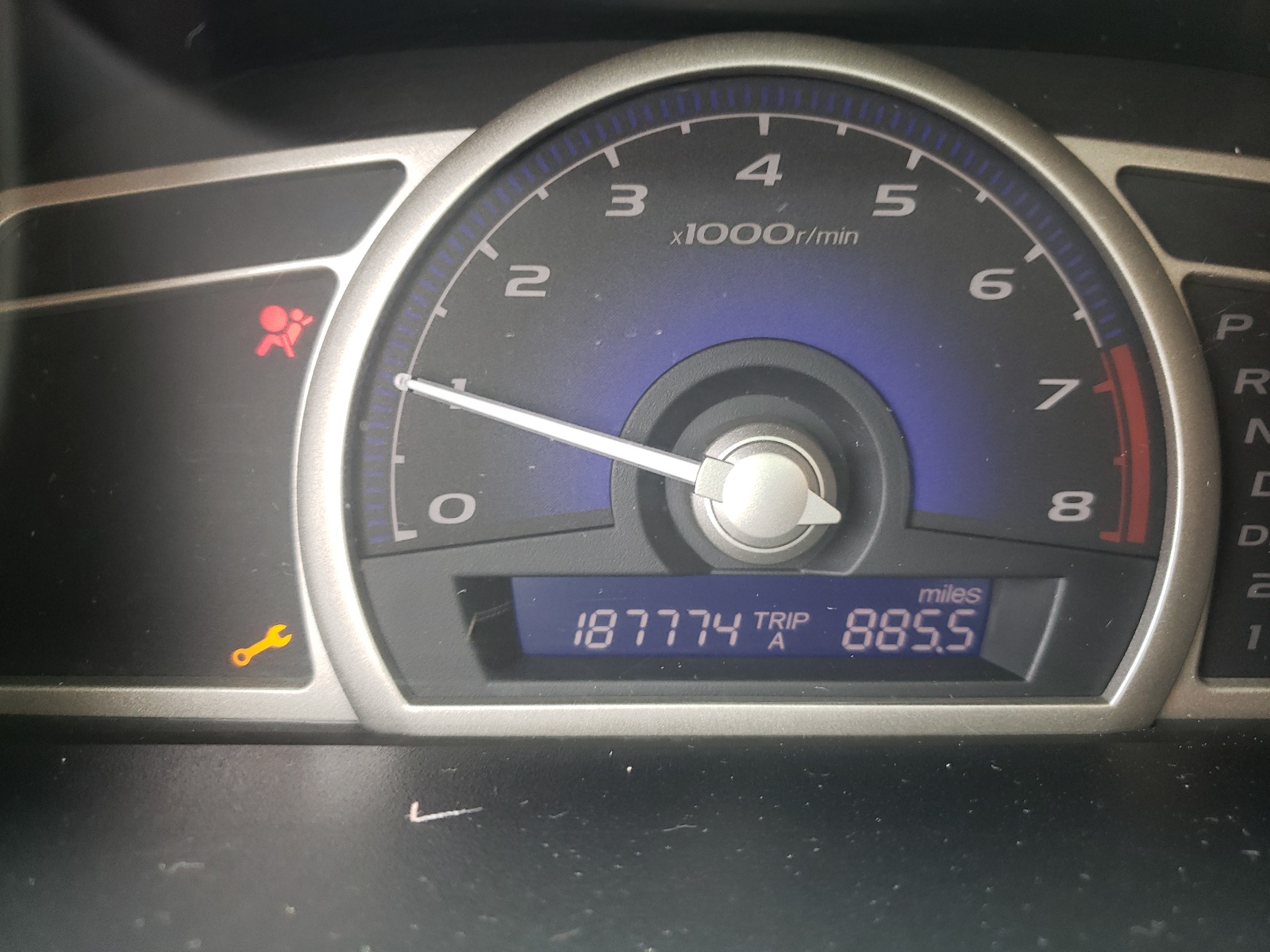 Photo 8 from auction – 2007 HONDA CIVIC EX with VIN 1HGFA16847L137866