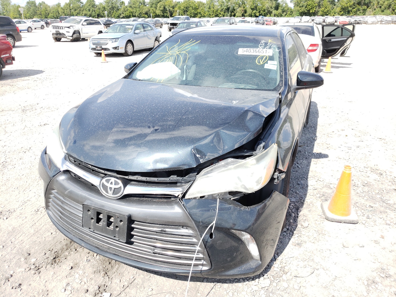 Photo 9 from auction – 2015 TOYOTA CAMRY LE with VIN 4T4BF1FK6FR475726