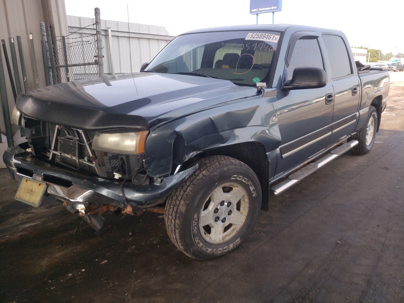 Photo 2 from auction – 2006 CHEVROLET SILVERADO with VIN 2GCEK13Z361318448