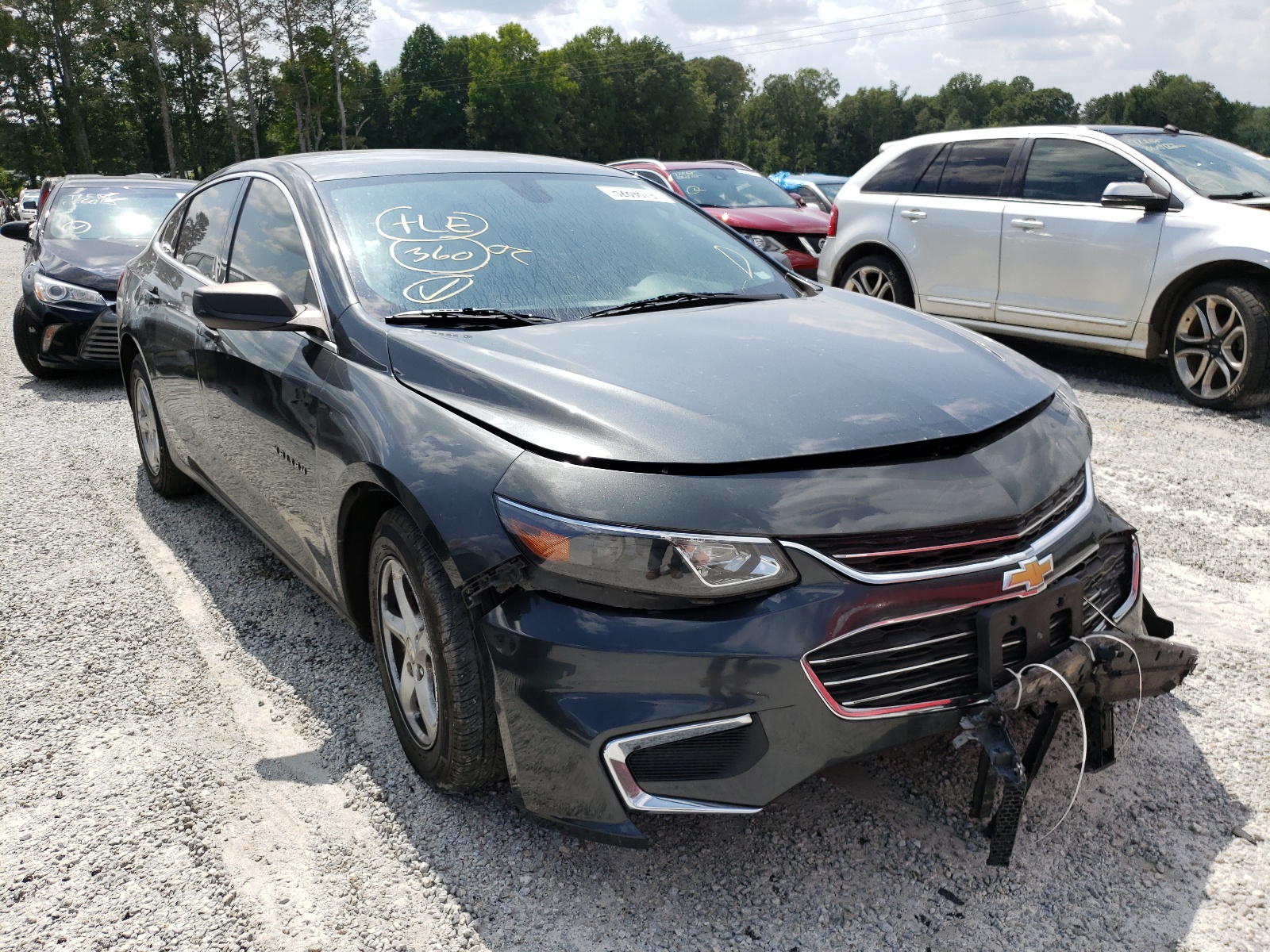 CHEVROLET MALIBU LS 2017 with VIN 1G1ZB5ST1HF269647 - Photo from auction