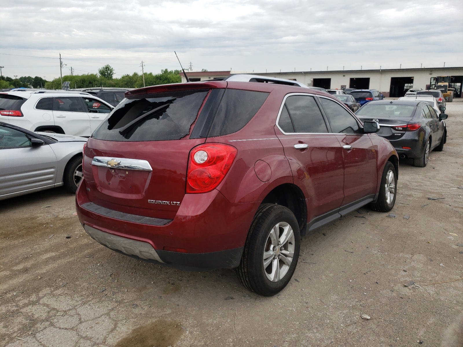 Photo 4 from auction – 2012 CHEVROLET EQUINOX LT with VIN 2GNALFEK8C6239338