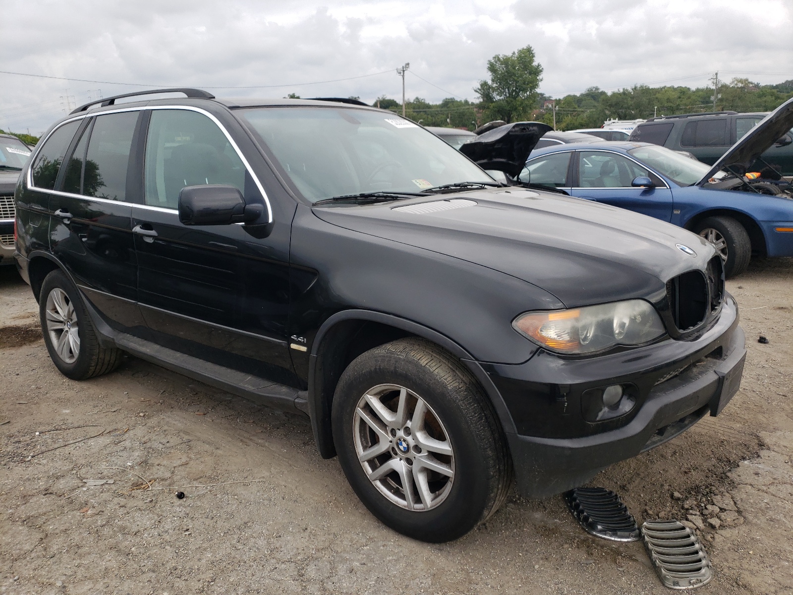 BMW X5 4.4I 2004 with VIN 5UXFB53584LV08499 - Photo from auction
