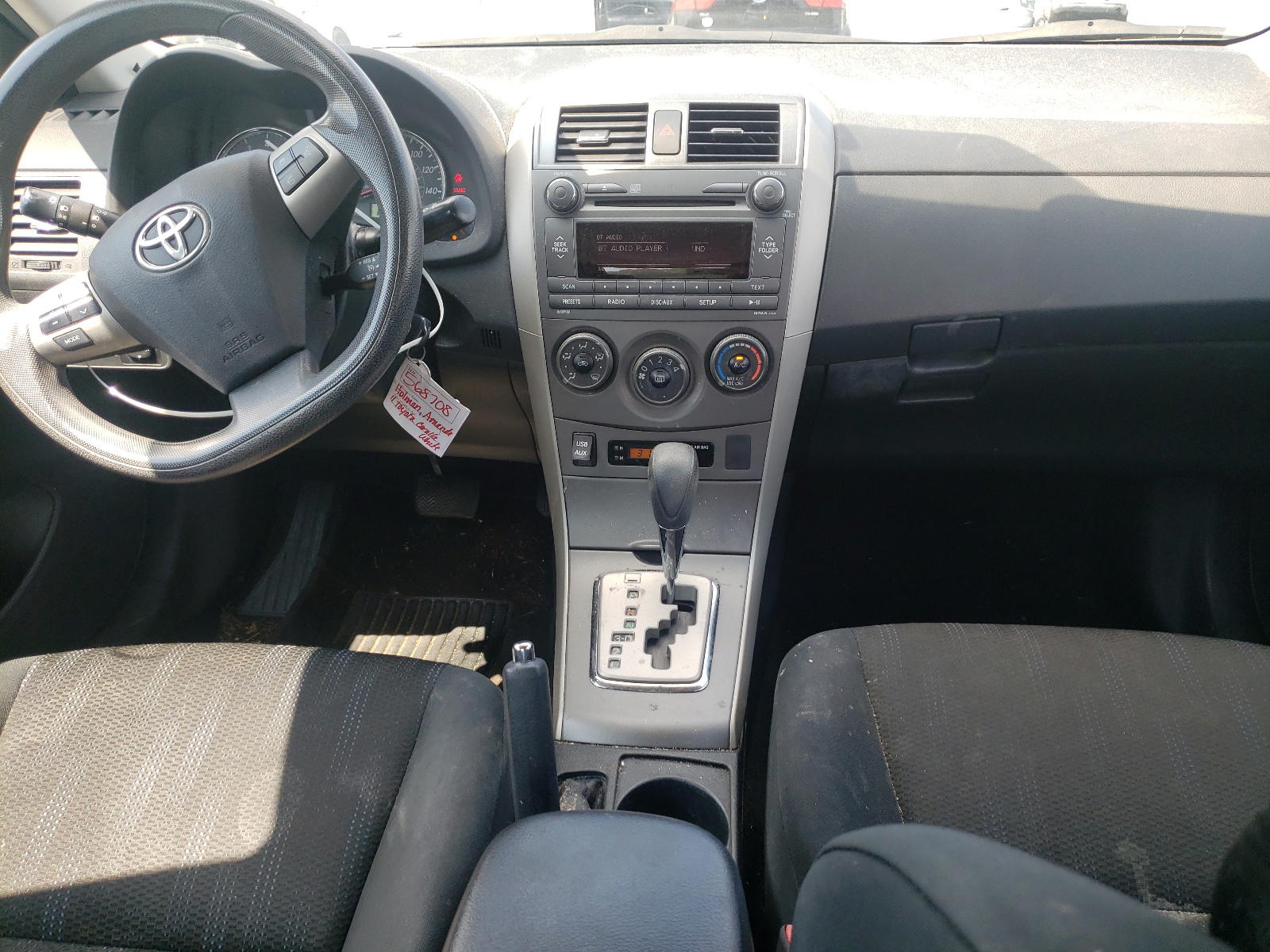 Photo 9 from auction – 2011 TOYOTA COROLLA BA with VIN 2T1BU4EE4BC663573