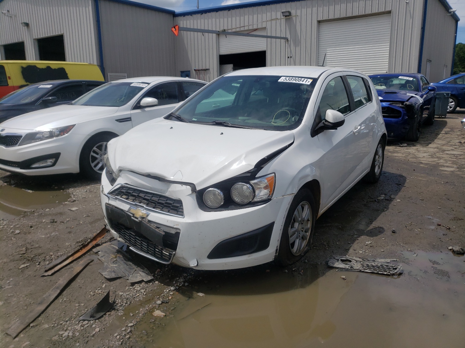 Photo 2 from auction – 2015 CHEVROLET SONIC LT with VIN 1G1JC6SH5F4171435