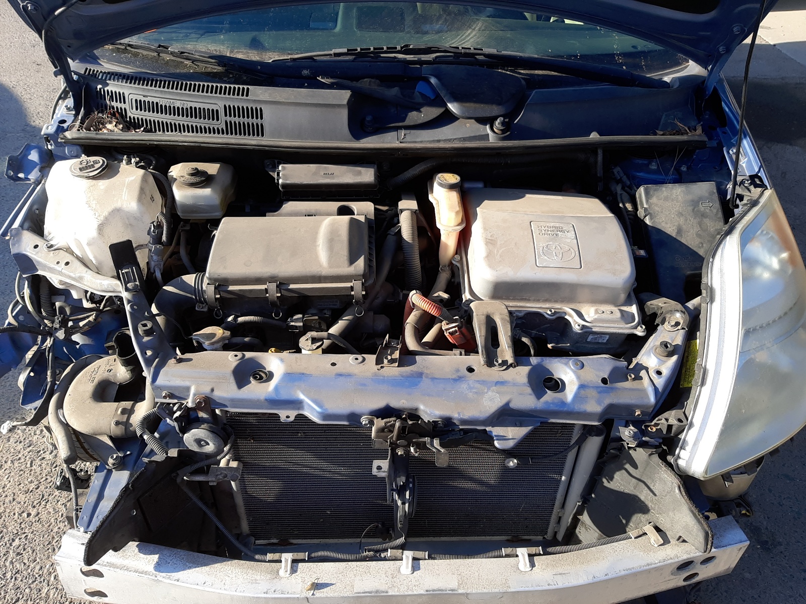 Photo 7 from auction – 2006 TOYOTA PRIUS with VIN JTDKB20U967522787