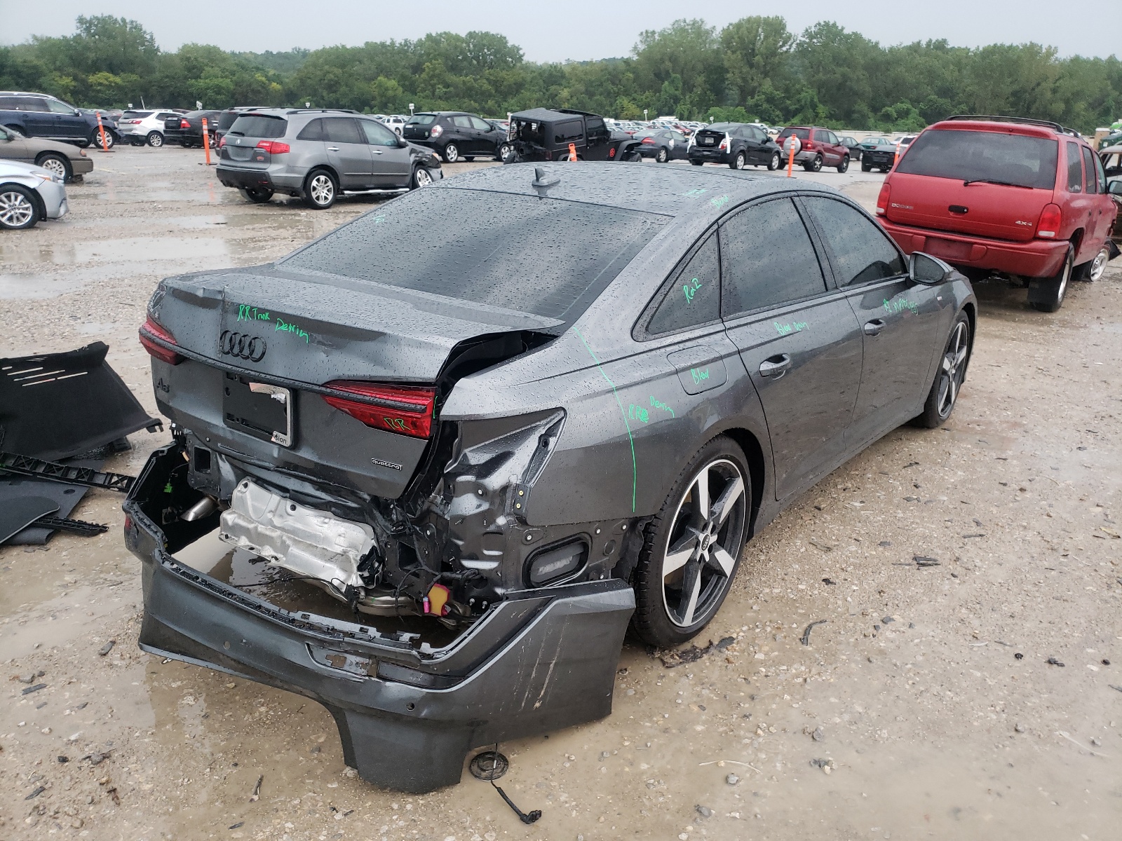 Photo 4 from auction – 2021 AUDI A6 PRESTIG with VIN WAUM2AF21MN059901