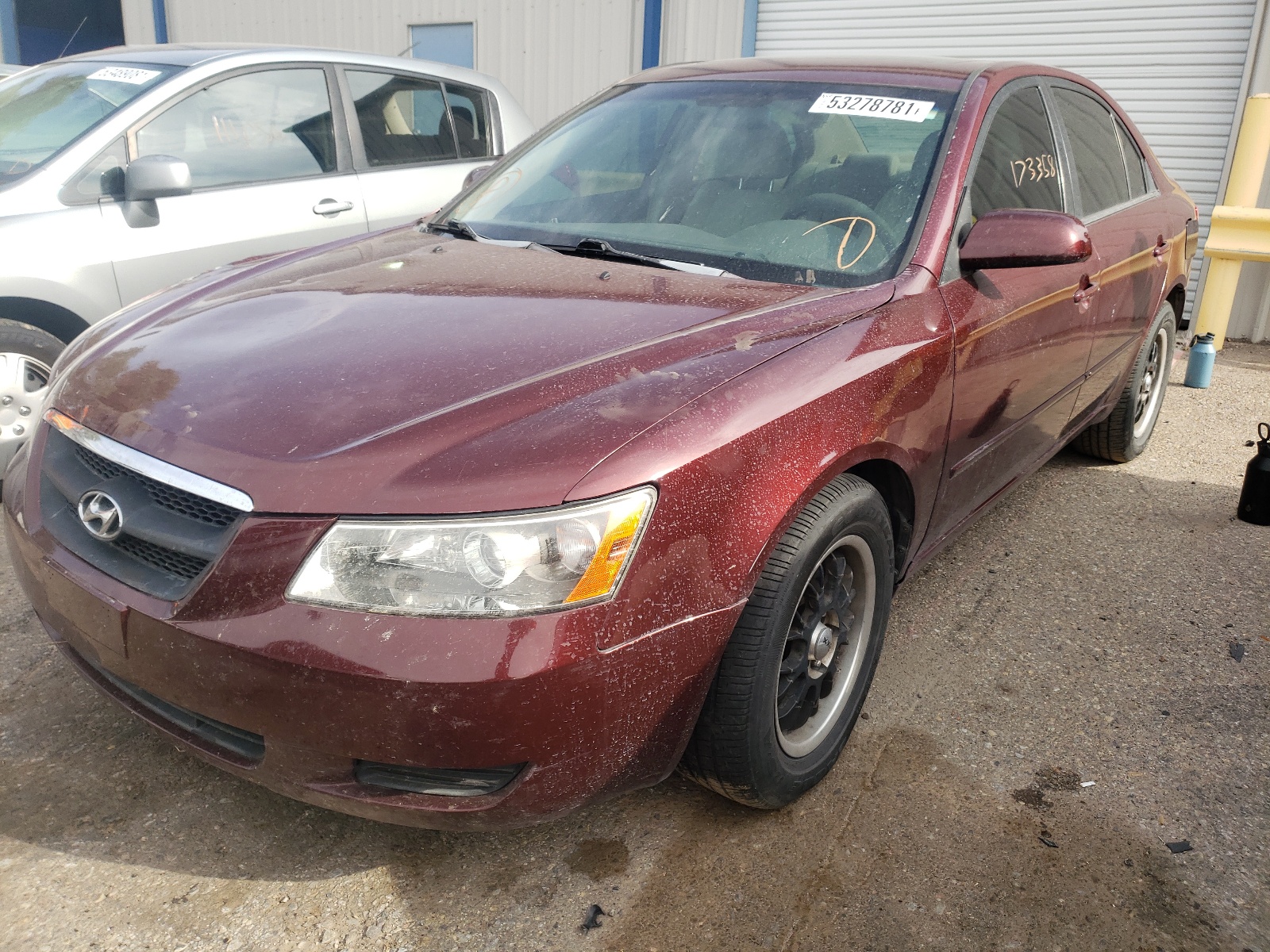 Photo 2 from auction – 2008 HYUNDAI SONATA GLS with VIN 5NPET46F68H396692