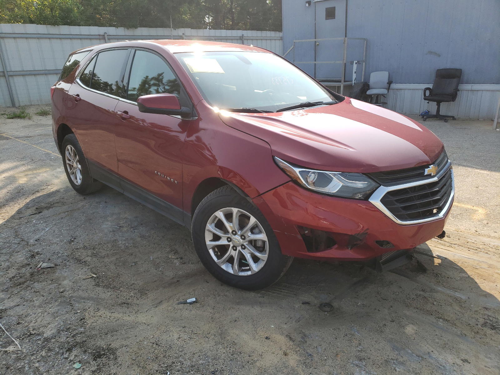 CHEVROLET EQUINOX LT 2018 with VIN 3GNAXJEV9JS528339 - Photo from auction