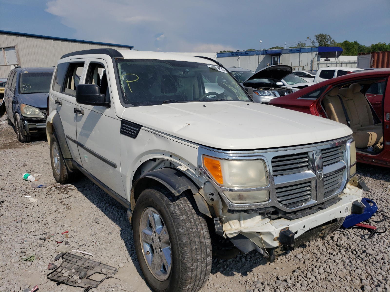 DODGE NITRO SXT 2007 with VIN 1D8GT28K27W548517 - Photo from auction