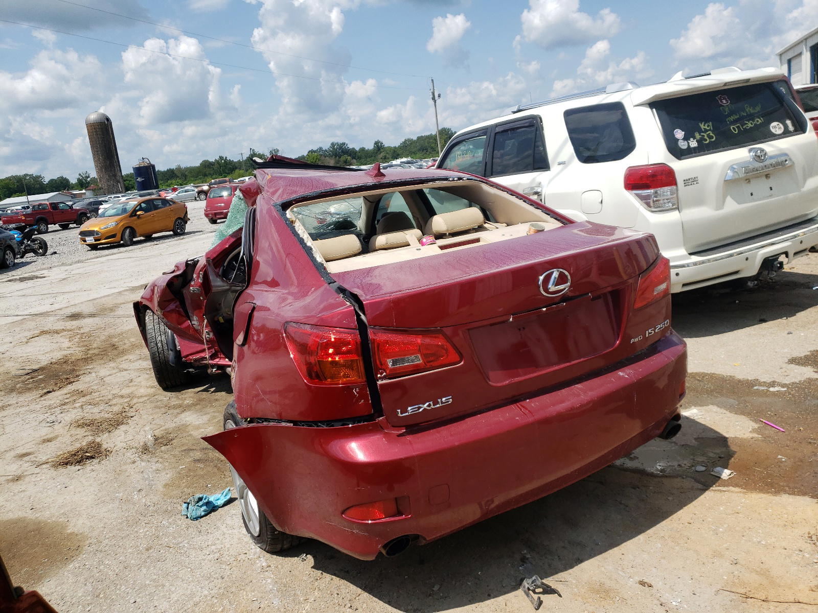 Photo 3 from auction – 2007 LEXUS IS 250 with VIN JTHCK262975013286