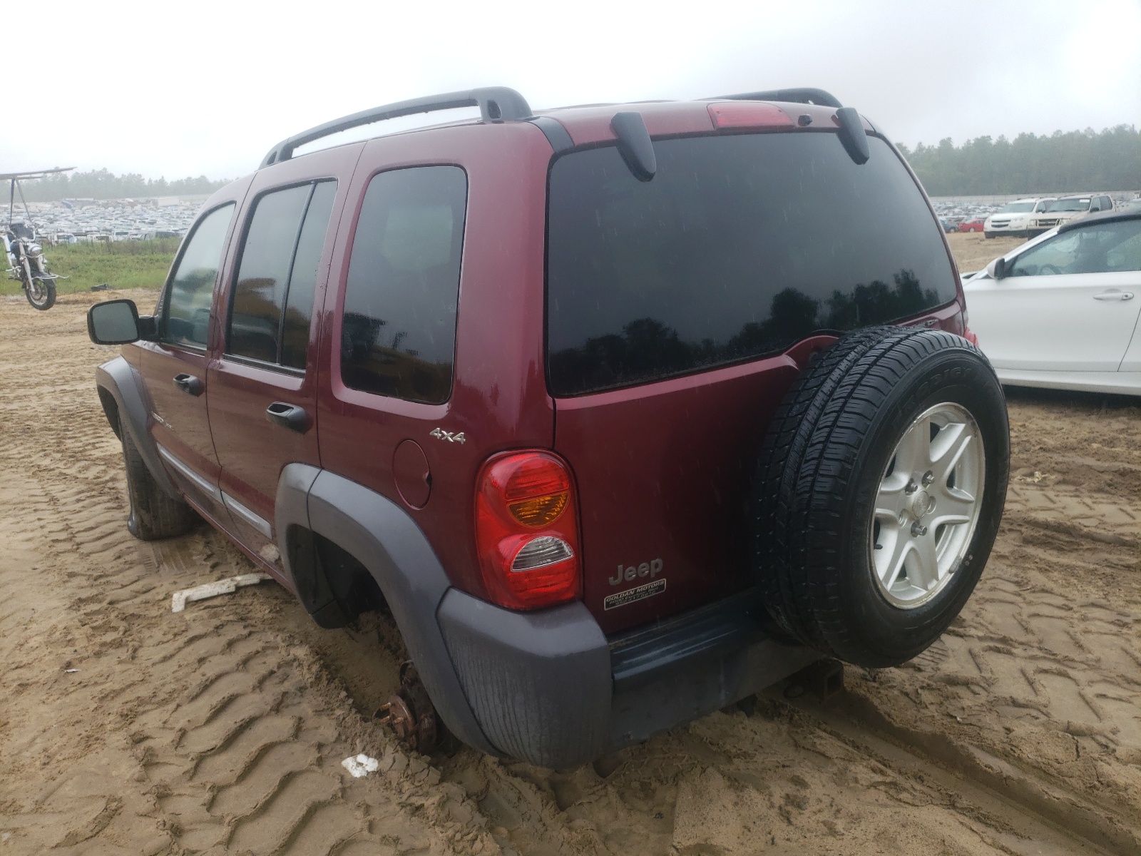 Photo 3 from auction – 2002 JEEP LIBERTY SP with VIN 1J4GL48K42W257210