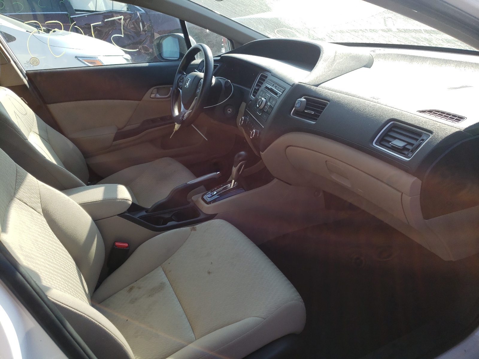 Photo 5 from auction – 2015 HONDA CIVIC LX with VIN 19XFB2F51FE233209