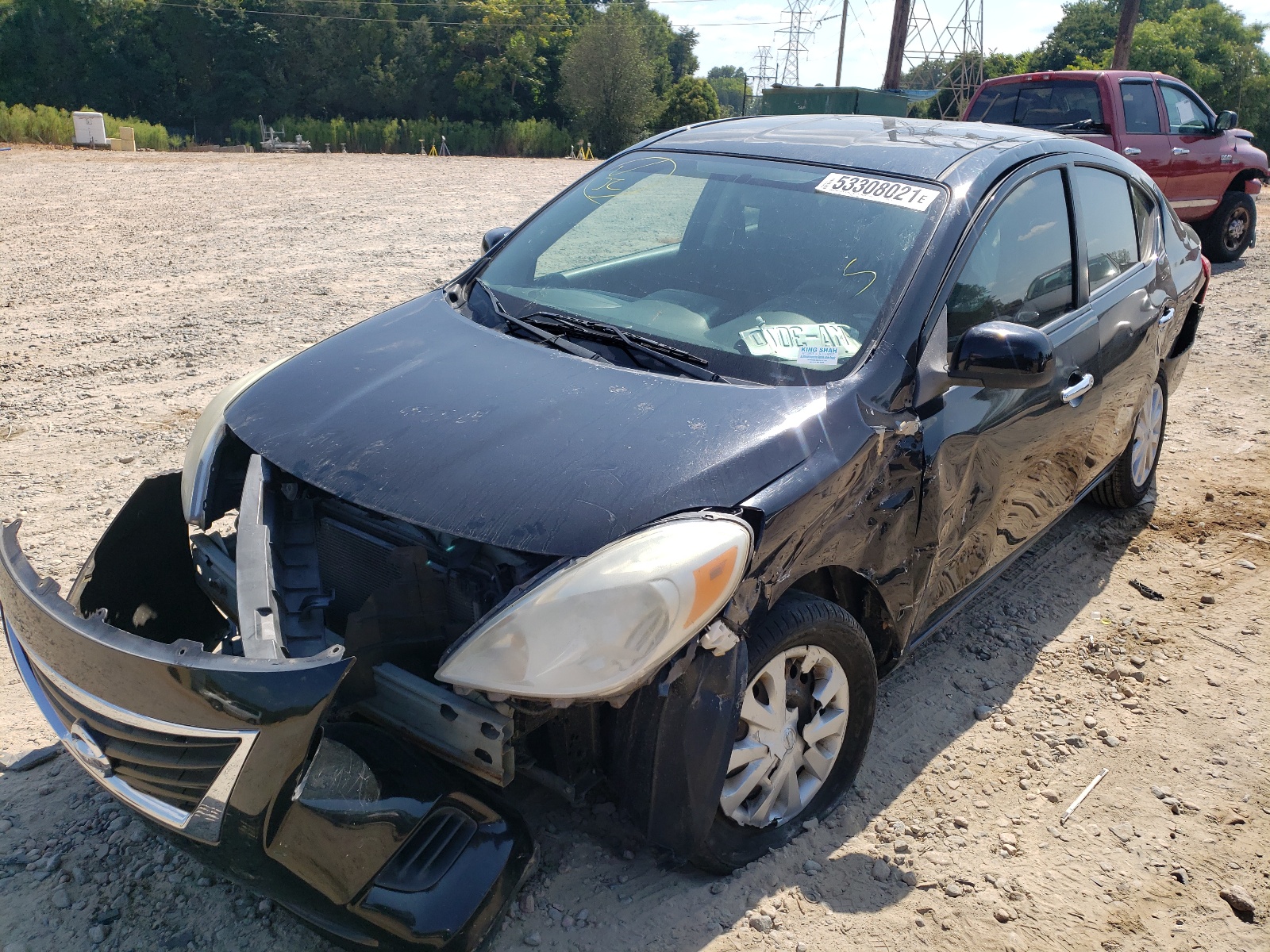 Zdjęcie 2 z aukcji – 2012 NISSAN VERSA S z VIN 3N1CN7AP9CL804407