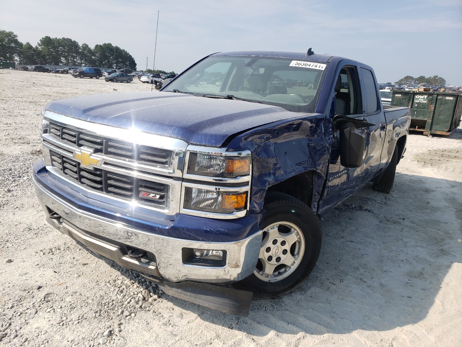 Photo 2 from auction – 2014 CHEVROLET SILVERADO with VIN 1GCVKRECXEZ358796