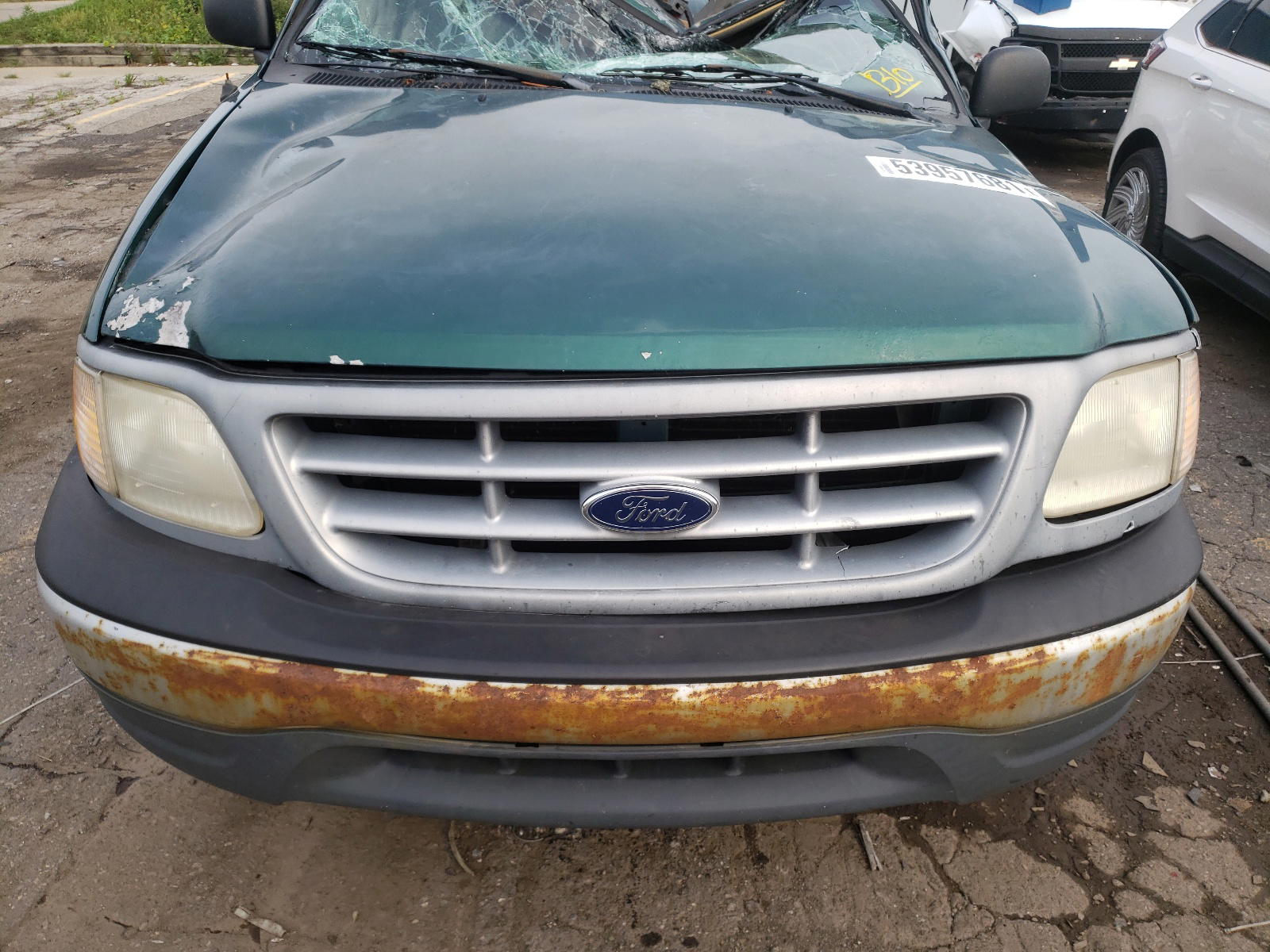 Photo 7 from auction – 2000 FORD F150 with VIN 1FTZF1825YNA92061