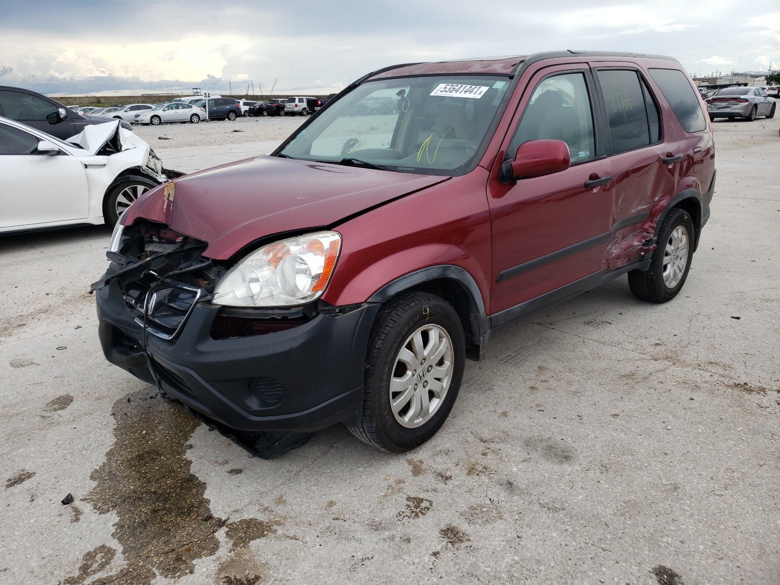 Photo 2 from auction – 2006 HONDA CR-V EX with VIN SHSRD78876U415480