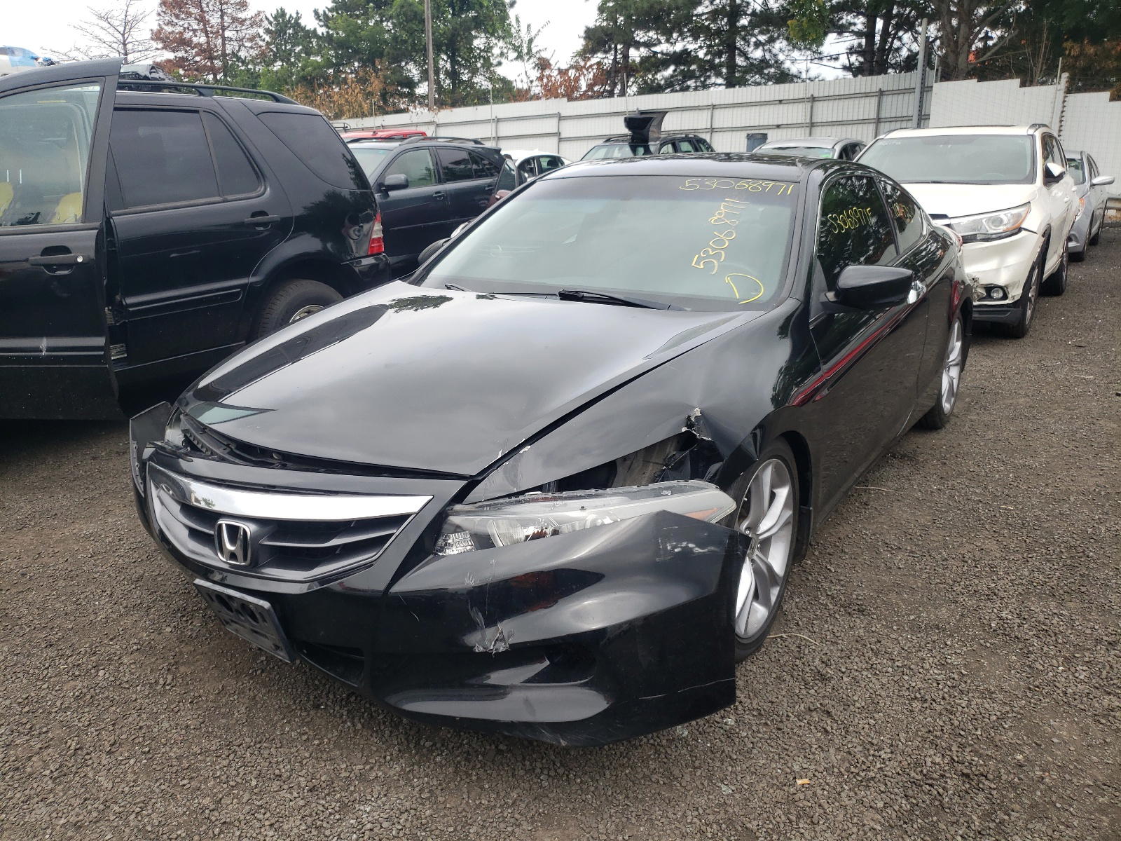 Photo 2 from auction – 2011 HONDA ACCORD EXL with VIN 1HGCS2A80BA008024