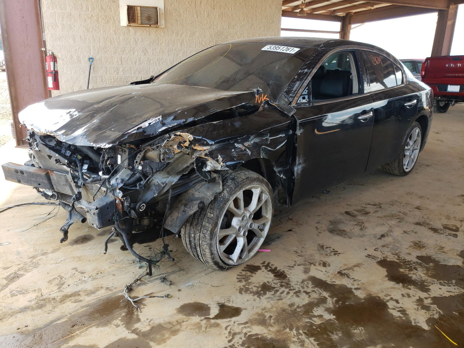 Photo 2 from auction – 2013 NISSAN MAXIMA S with VIN 1N4AA5AP7DC824338