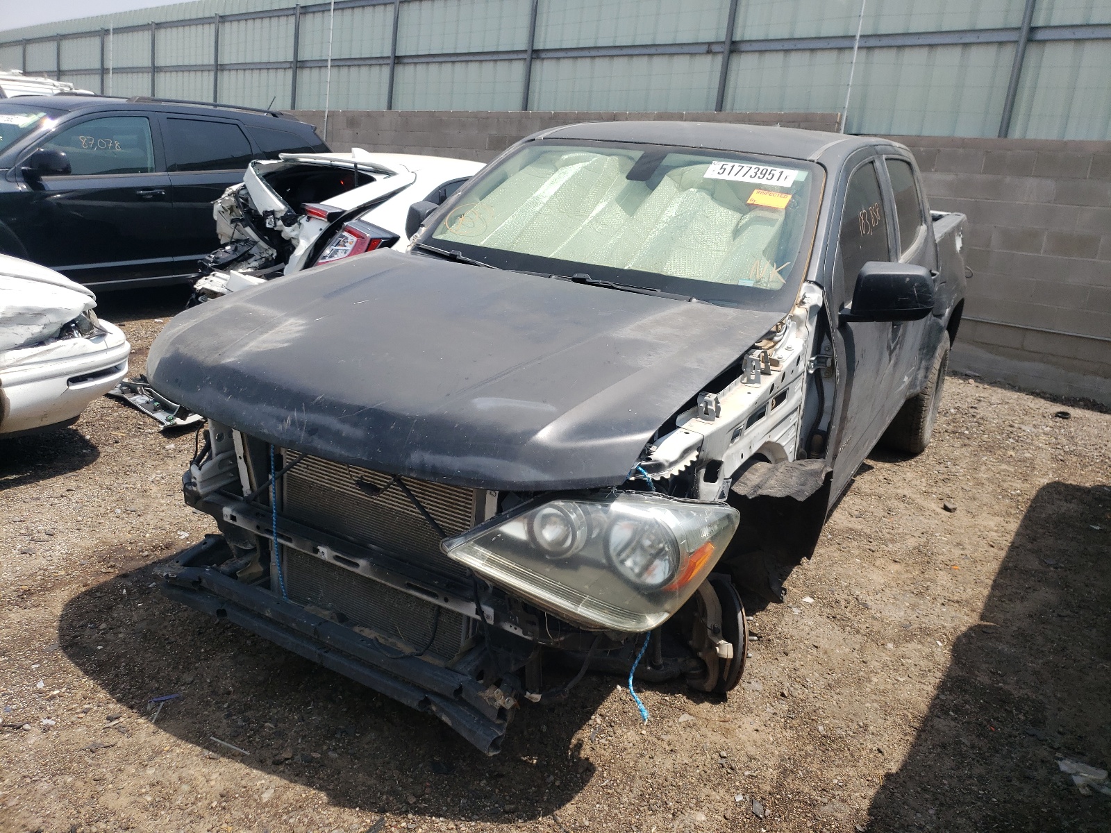 Photo 2 from auction – 2015 CHEVROLET COLORADO with VIN 1GCGSAE30F1176700