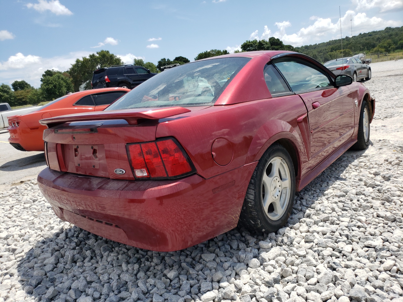 Photo 4 from auction – 2004 FORD MUSTANG with VIN 1FAFP40684F162551