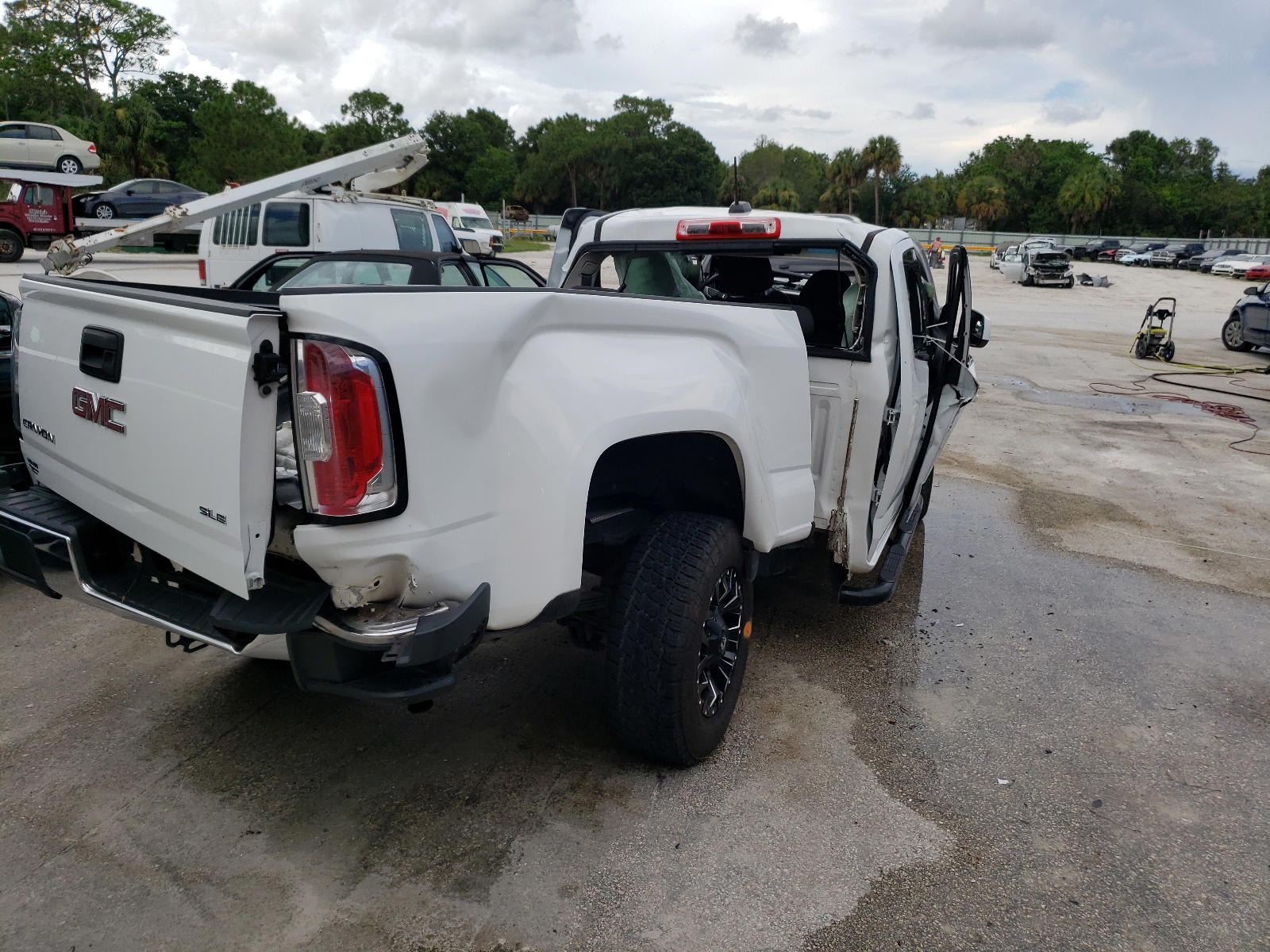Photo 4 from auction – 2016 GMC CANYON SLE with VIN 1GTH5CEA3G1381015