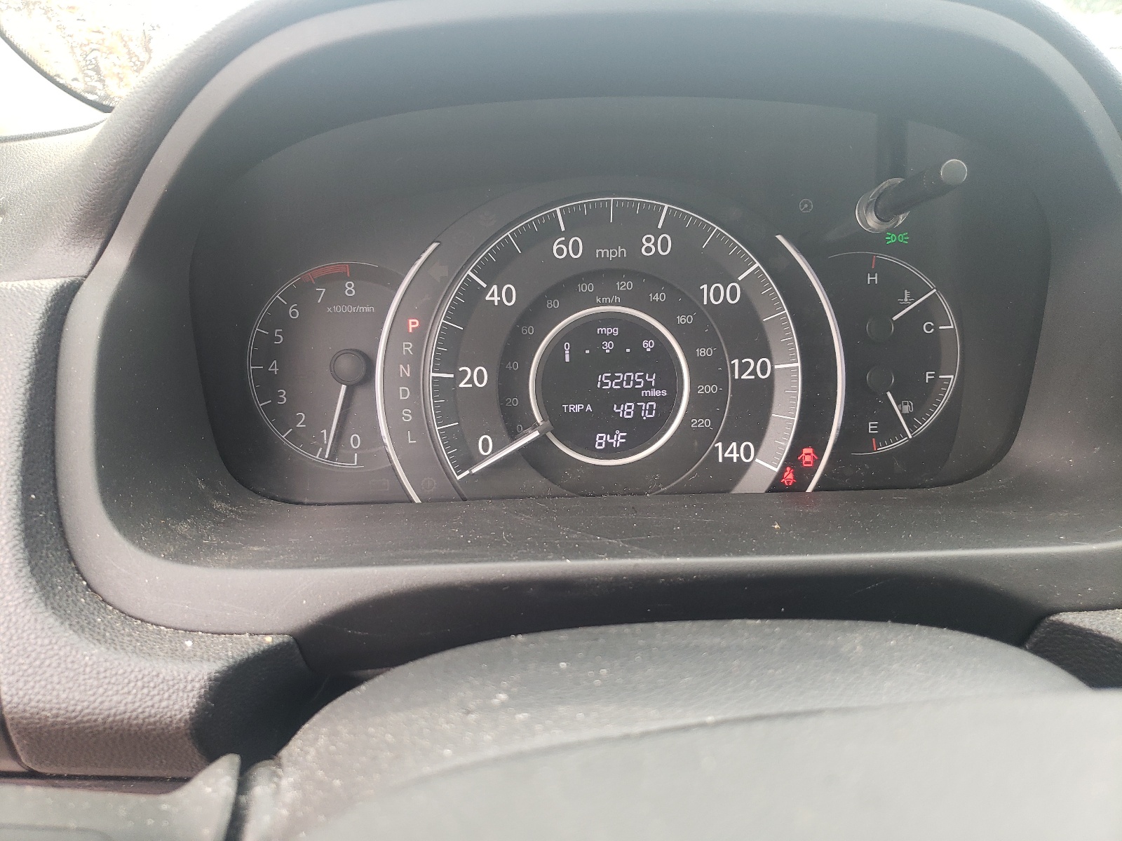 Photo 8 from auction – 2015 HONDA CR-V EXL with VIN 2HKRM3H79FH524240