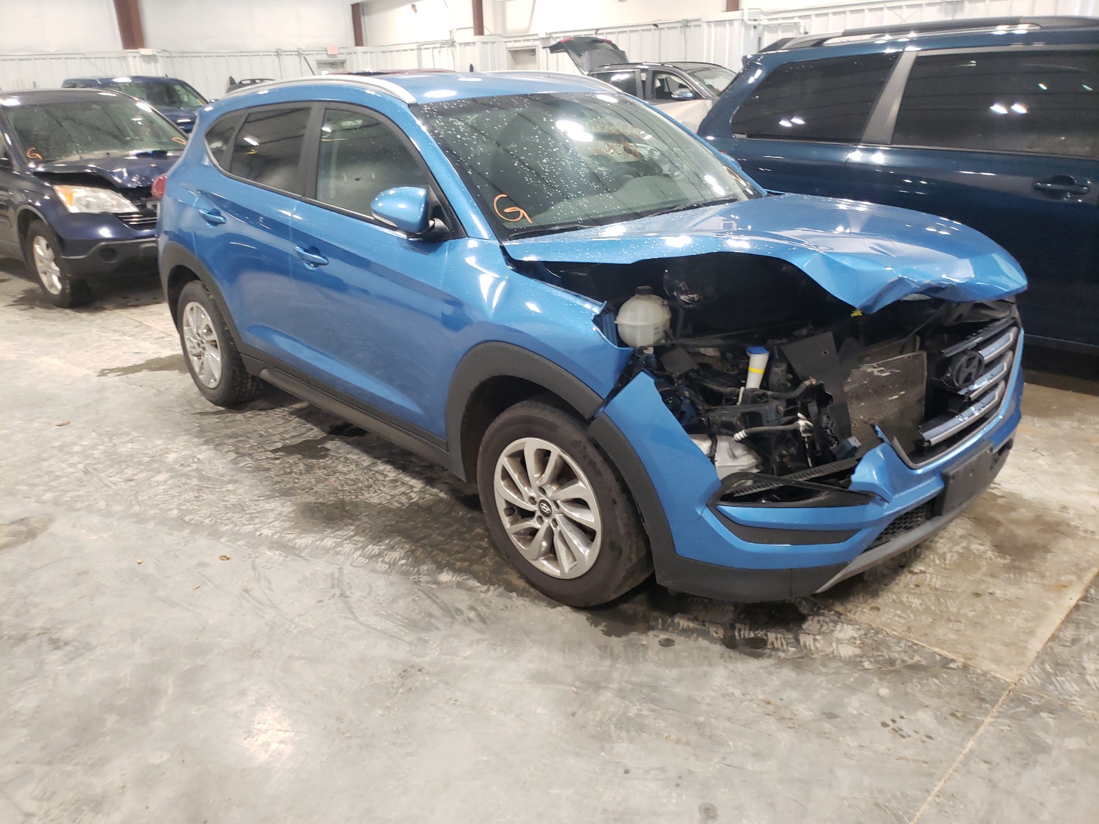 Photo 1 from auction – 2016 HYUNDAI TUCSON LIM with VIN KM8J3CA25GU102597