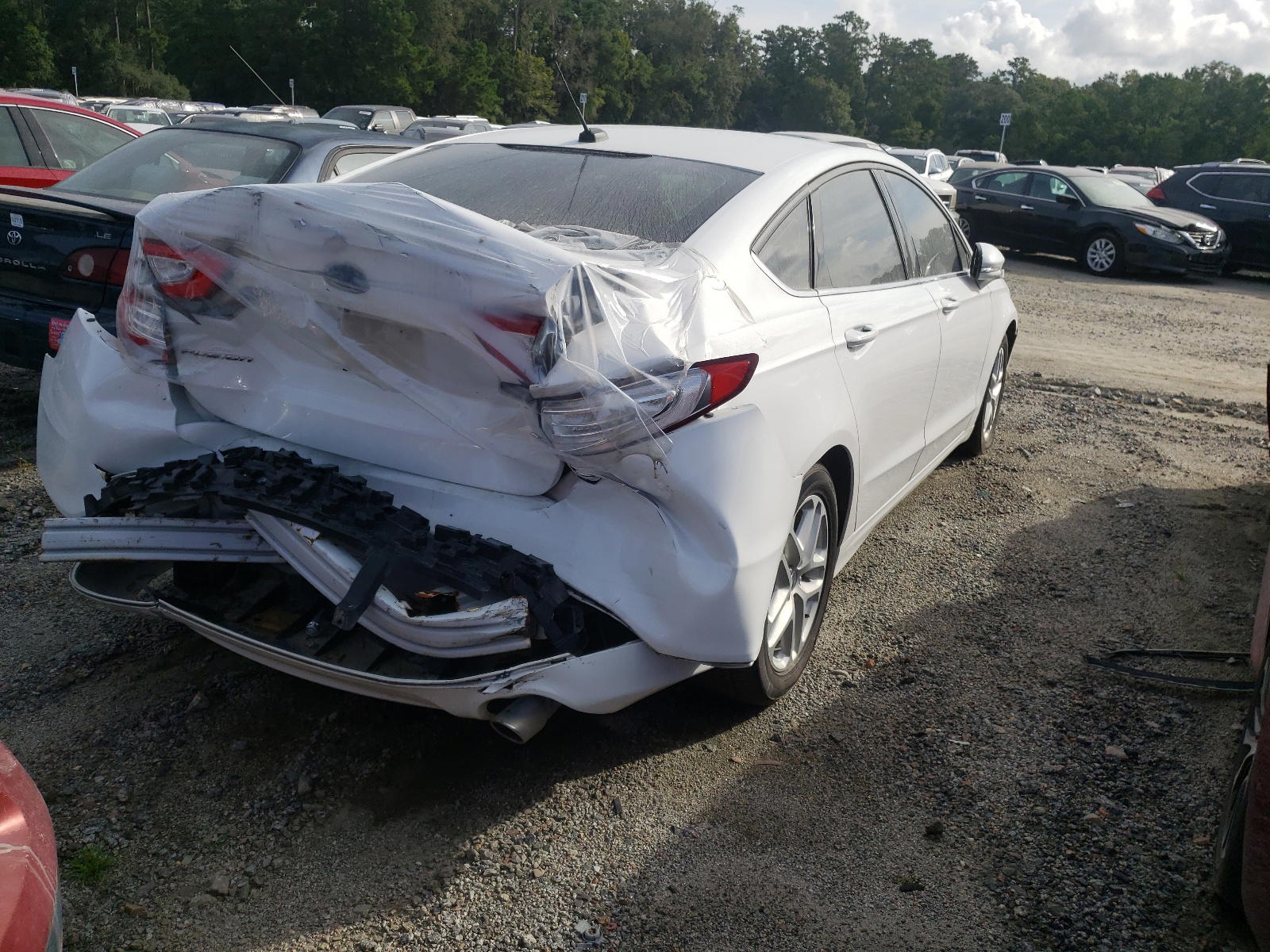 Photo 4 from auction – 2015 FORD FUSION with VIN 1FA6P0H77F5129166