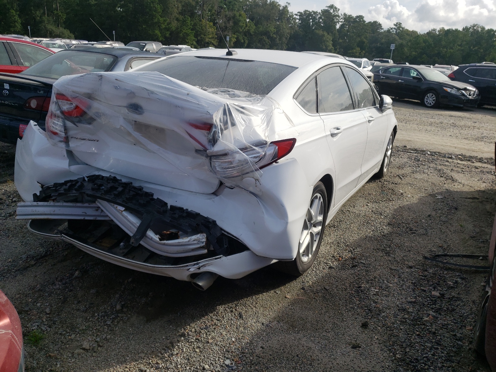 صورة رقم 4 من المزاد - 2015 FORD FUSION مع VIN 1FA6P0H77F5129166