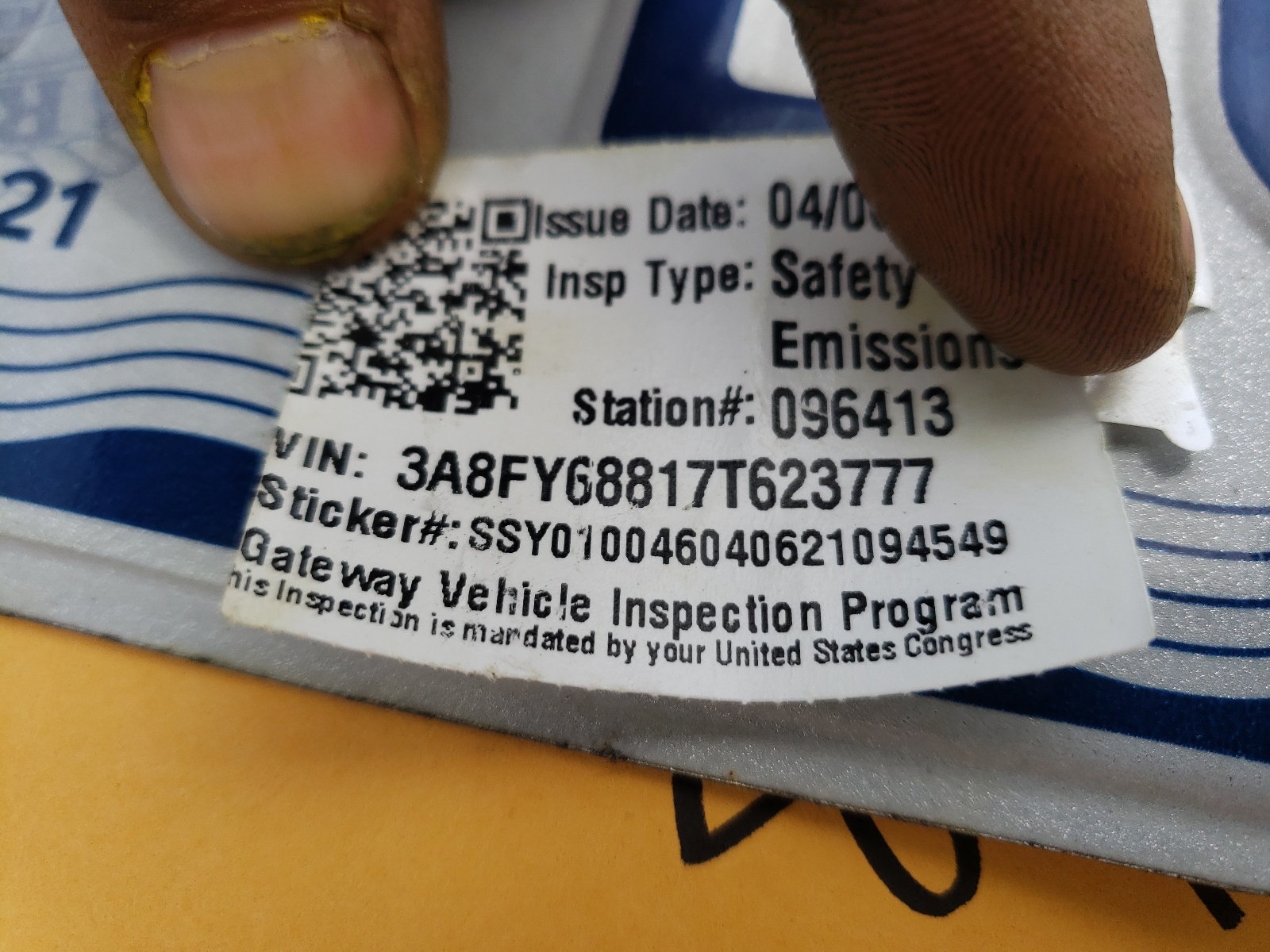 Photo 10 from auction – 2007 CHRYSLER PT CRUISER with VIN 3A8FY68817T623777