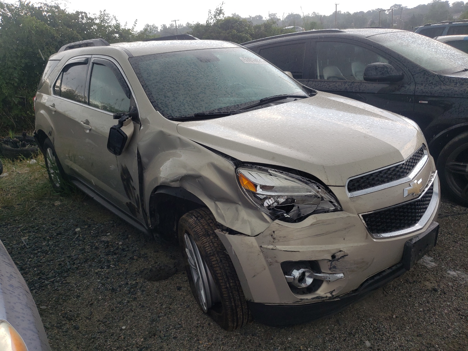 CHEVROLET EQUINOX LT 2012 with VIN 2GNALPEK9C1201328 - Photo from auction
